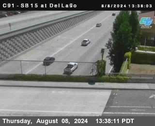 SB 15 at Del Lago bridge