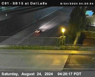 SB 15 at Del Lago bridge