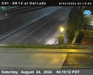 SB 15 at Del Lago bridge