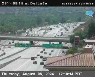 SB 15 at Del Lago bridge