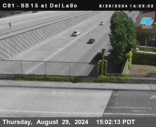 SB 15 at Del Lago bridge