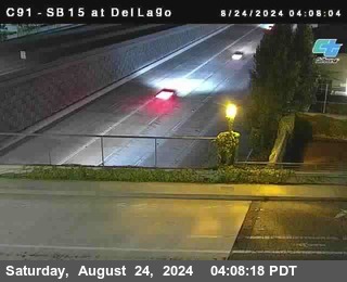 SB 15 at Del Lago bridge