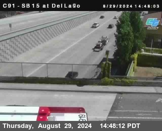 SB 15 at Del Lago bridge