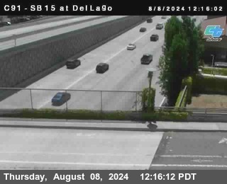 SB 15 at Del Lago bridge