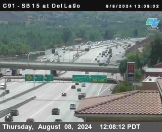 SB 15 at Del Lago bridge