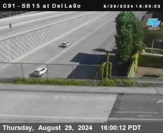 SB 15 at Del Lago bridge