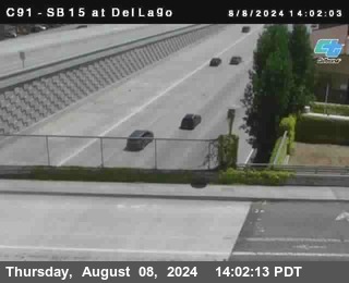 SB 15 at Del Lago bridge