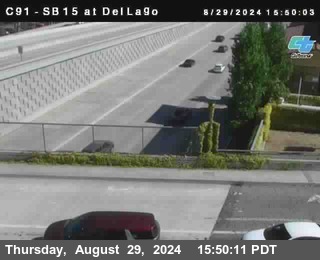 SB 15 at Del Lago bridge