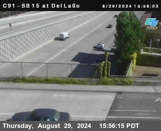 SB 15 at Del Lago bridge