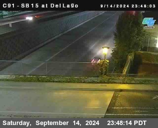 SB 15 at Del Lago bridge