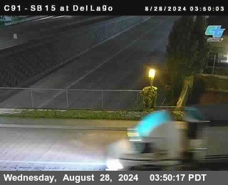 SB 15 at Del Lago bridge