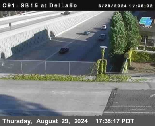 SB 15 at Del Lago bridge