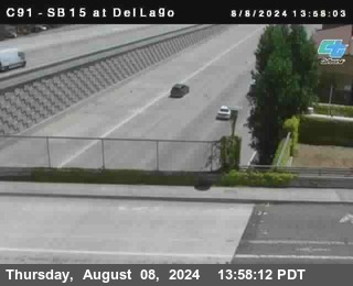 SB 15 at Del Lago bridge