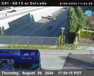 SB 15 at Del Lago bridge