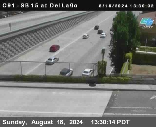 SB 15 at Del Lago bridge