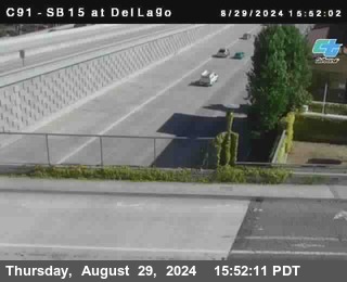 SB 15 at Del Lago bridge