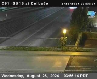 SB 15 at Del Lago bridge