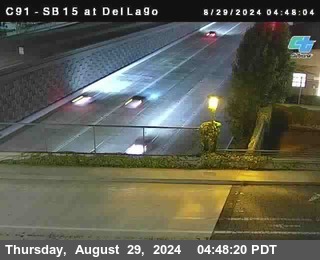 SB 15 at Del Lago bridge