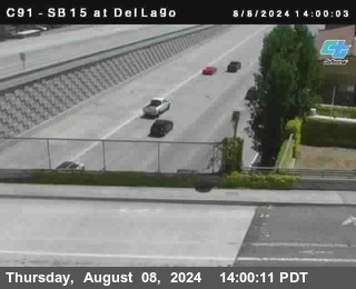 SB 15 at Del Lago bridge