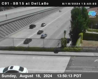 SB 15 at Del Lago bridge