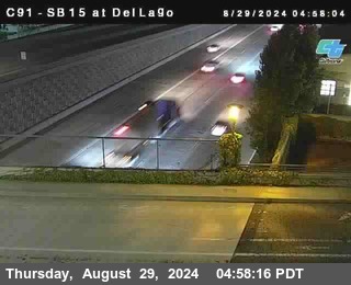 SB 15 at Del Lago bridge