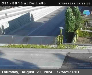 SB 15 at Del Lago bridge