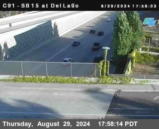 SB 15 at Del Lago bridge