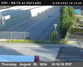 SB 15 at Del Lago bridge