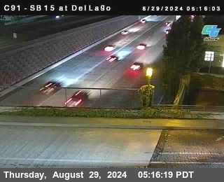 SB 15 at Del Lago bridge