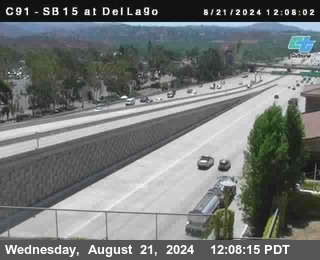 SB 15 at Del Lago bridge