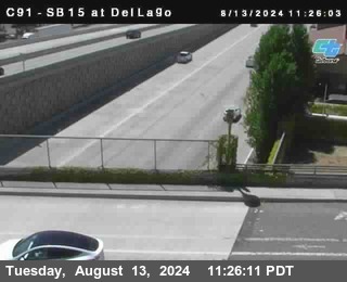 SB 15 at Del Lago bridge