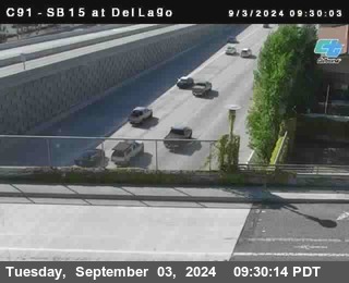 SB 15 at Del Lago bridge