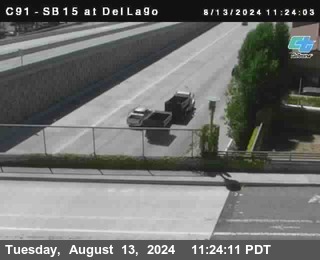 SB 15 at Del Lago bridge