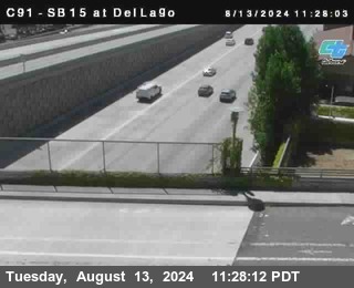 SB 15 at Del Lago bridge