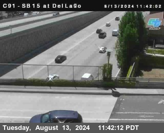 SB 15 at Del Lago bridge