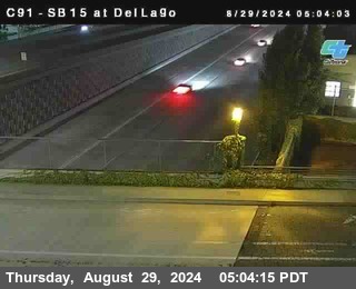 SB 15 at Del Lago bridge