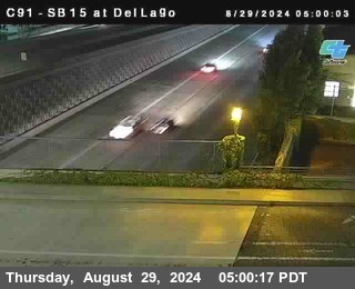 SB 15 at Del Lago bridge