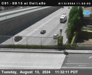 SB 15 at Del Lago bridge