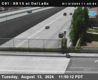 SB 15 at Del Lago bridge