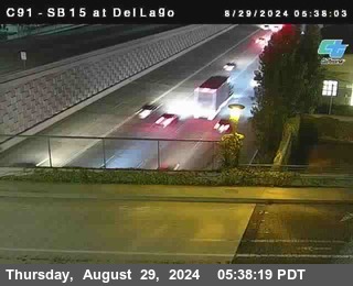 SB 15 at Del Lago bridge