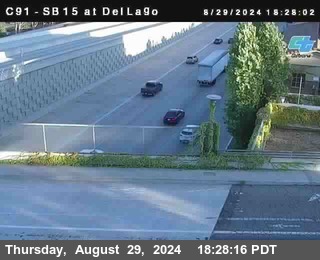 SB 15 at Del Lago bridge