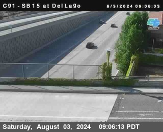 SB 15 at Del Lago bridge