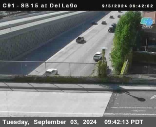 SB 15 at Del Lago bridge