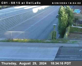 SB 15 at Del Lago bridge