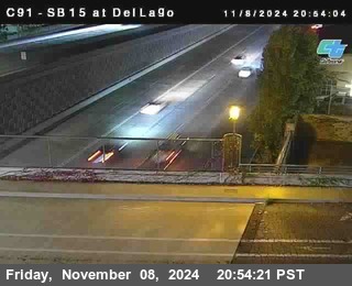 SB 15 at Del Lago bridge