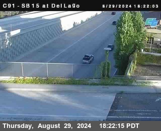 SB 15 at Del Lago bridge