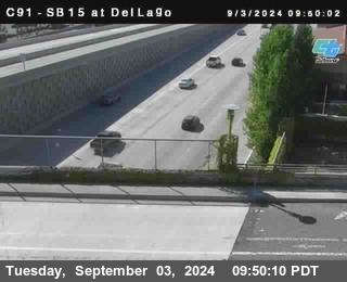 SB 15 at Del Lago bridge