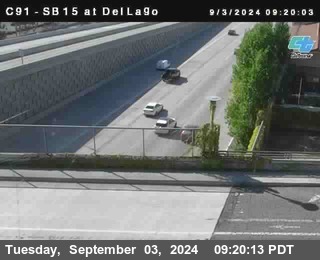 SB 15 at Del Lago bridge