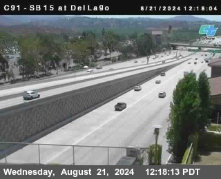 SB 15 at Del Lago bridge