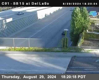 SB 15 at Del Lago bridge